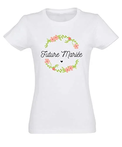 TSHIRT corner – Collection EVJF – Future Mariée – T-Shirt Enterrement de Vie de Jeune Fille
