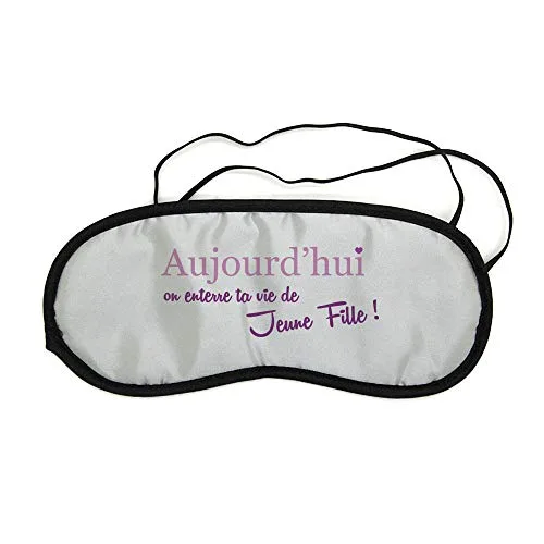 Mygoodprice Masque de nuit pour repos voyage et sommeil EVJF 2