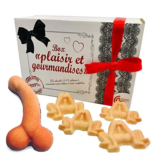 MAXI COFFRET CADEAU CHOCOLAT BOX GOURMANDE – CHOCOLAT ARTISANAL – COFFRET CADEAU CHOCOLAT (Version sexy pour femme…