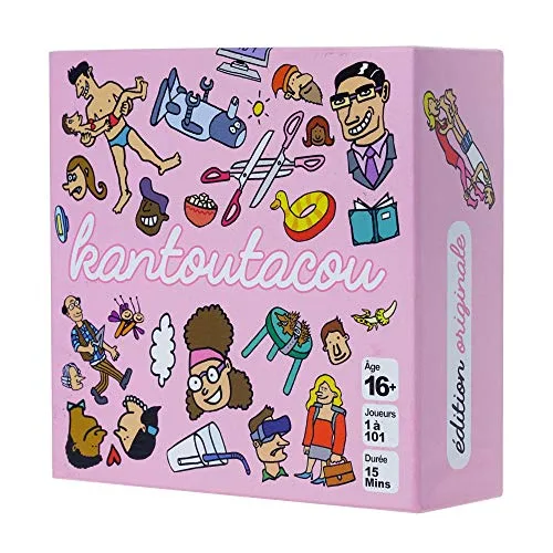 kantoutacou – Jeu de Cartes – Jeu de Société pour l’Apéro, en Soirée, en EVJF et EVG