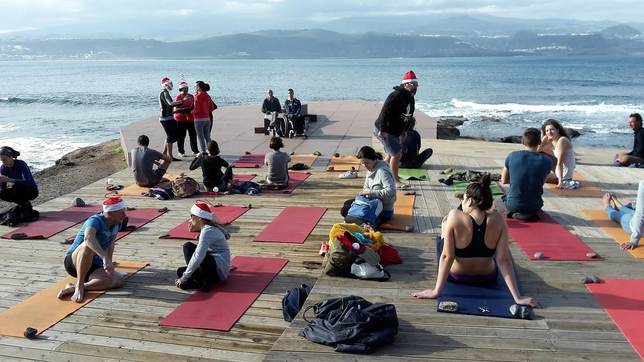EVJF Annecy : Du yoga pour un enterrement de vie de jeune fille à Annecy
